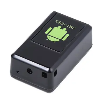 

Minimal GPS Positioning Tracker Shiny Plastic Polymer Battery Remote Pickup Voice Photo MMS Back Audio And Video Recording