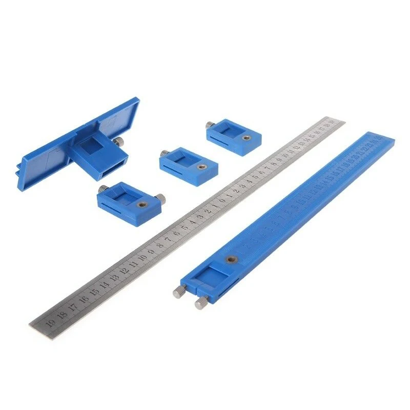 1 Punch Locator Drilling Dowelling Hole Adjustable Plastic Metal Woodworking For Quick Drilling