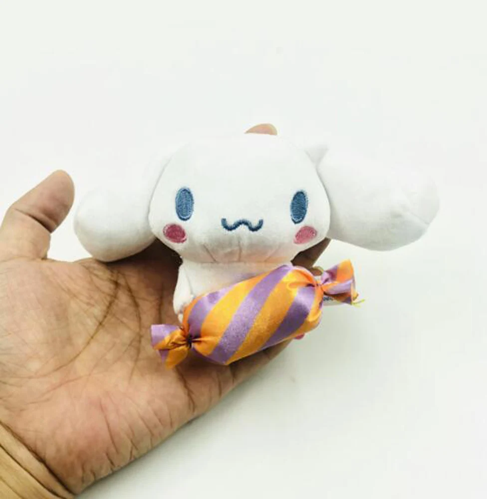 20/лот 3 вида стилей Хэллоуин Cinnamoroll 10 см плюшевый брелок мягкая игрушка - Цвет: B