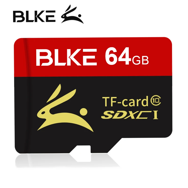 64GB BLKE micro sd карта 16 ГБ 32 ГБ 64 Гб 128 ГБ 256 ГБ TF карта высокоскоростная карта памяти для смартфона/камеры наблюдения/планшетного компьютера - Емкость: 64GB