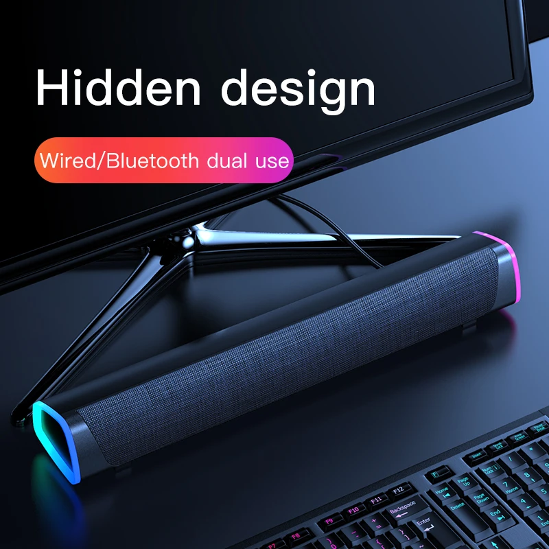 Оригинальная Bluetooth-колонка 3D объемная звуковая панель проводные - Цена: 1 562,34 - 1 670,40 руб.