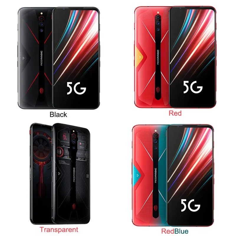 Глобальный оригинальный ZTE nubia Red Magic 5G мобильный телефон 6 55 &quot144 Гц Snarpdragon 865 64MP 8G