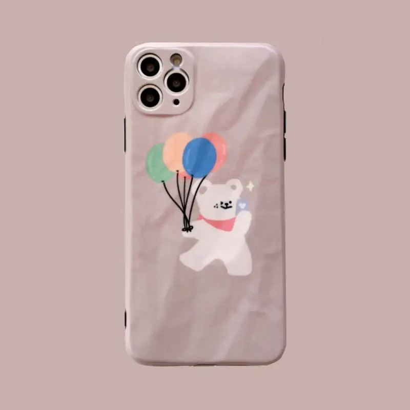 Милый чехол для iPhone X Xs Max XR 8 8Plus 7 7Plus 11 11Pro max силиконовый задней панели телефона |