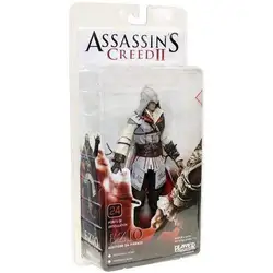 Анимированная оптовая продажа Assassins creedneca Assassin's Creed Ezio 2 поколение белый Гараж Комплект кукла