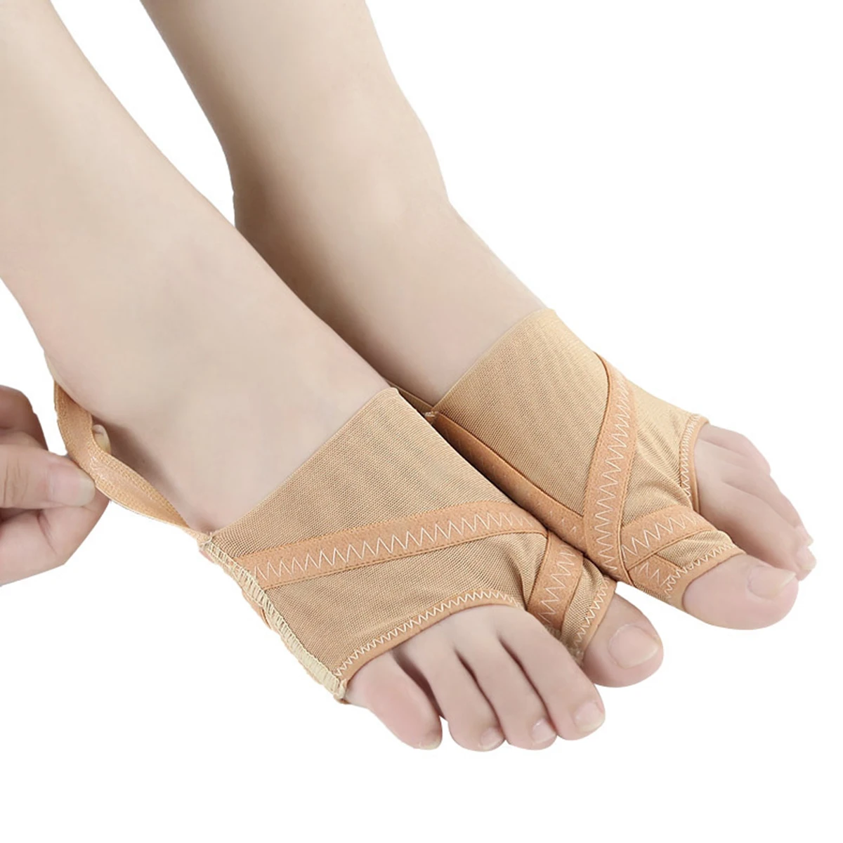 1 пара ультратонкий большой педикюр разделитель для пальцев носки облегчение боли выпрямитель для волос Bunion корректорирующие подтяжки инструмент для ухода за ногами