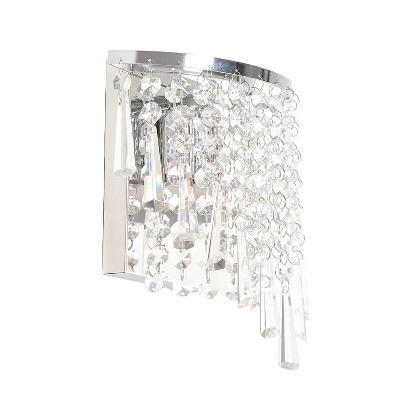 

Modern Semi Circular Crystal Wall Lights for Home Decoration