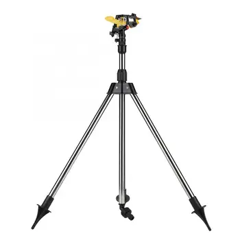 

Stainless Steel Tripod Water Irrigation Tool Plastic Sprinkler Auto System Garden Lawn Supplies Durable