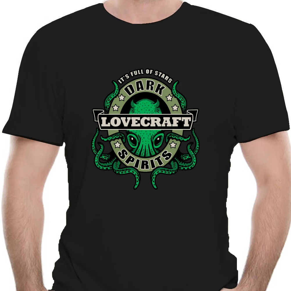 Футболка Dark Lovecraft Spirit Wars Cthulhu arкхэм H. P. Miskatonic 029023 | Женская одежда
