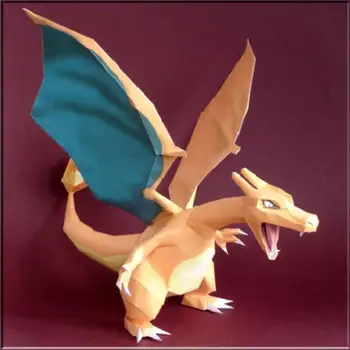 

Spray Dragon 3D Paper Model Diy