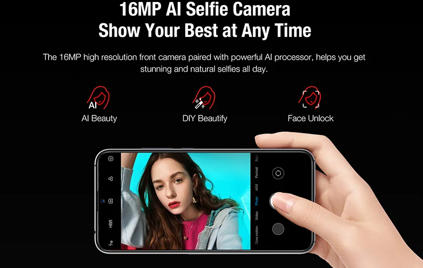 UMIDIGI X экран отпечатков пальцев 6,35 AMOLED дисплей глобальная версия 48MP Тройная задняя камера 128 ГБ 4 ГБ Helio P60 4150 мАч мобильный телефон