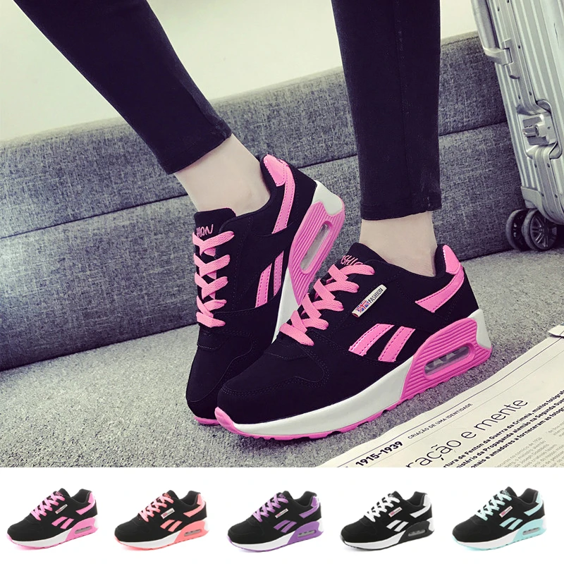 

Women Tennis Shoes Ultra Light Air Cushioning Leather Female Sneakers Sport Shoe Trainers Tenis Feminino Basket Femme Chaussure