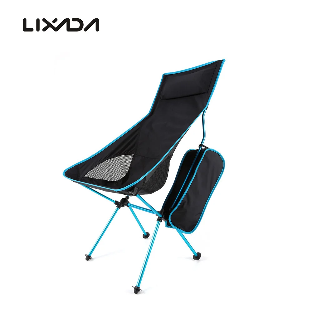 

Lixada Ultra Lightweight Folding Portable Outdoor Camping Hiking Fishing Chair Lounger Chair