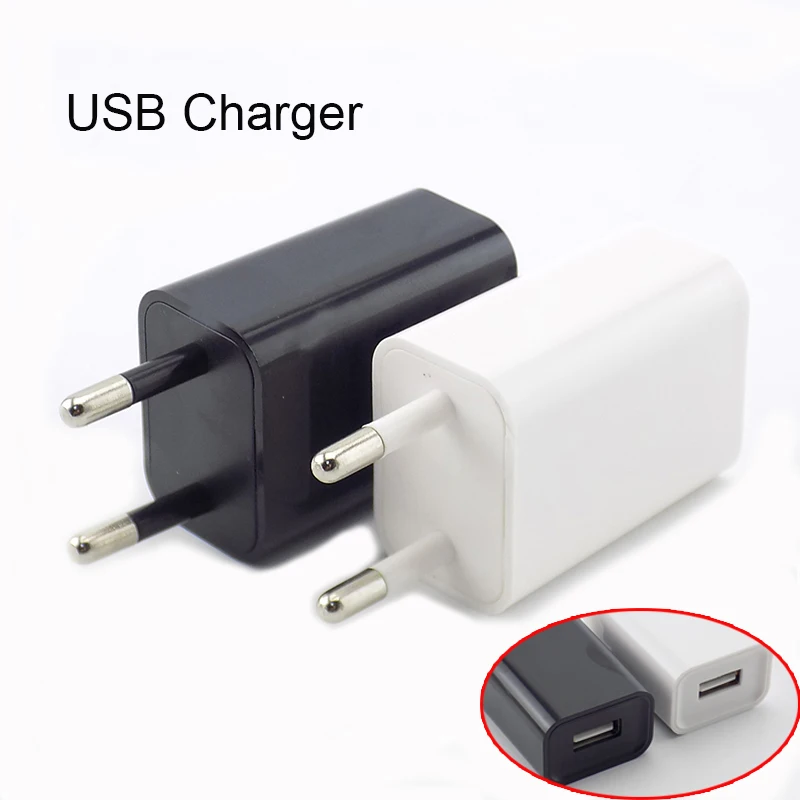 

Portable 5V 1A Mini Travel USB Charger Power Supply Adapter Wall Desktop Charger Charging for Power Bank Phone EU/US/AU Plug