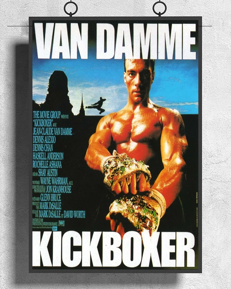 L467 KICKBOXER Movie Van Damme RARE