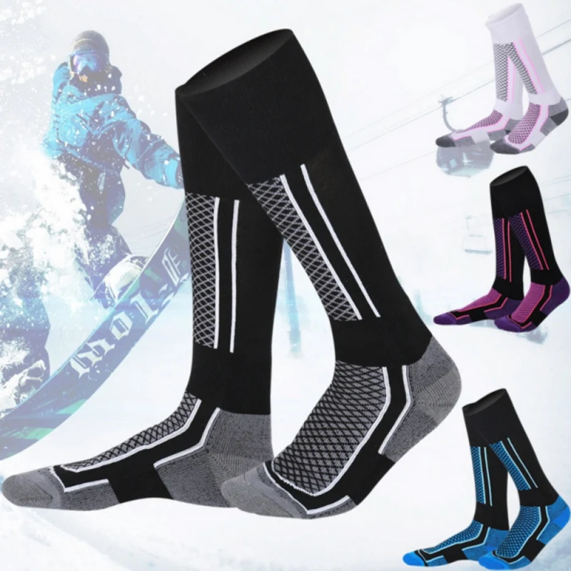 

Children Kids Winter Warm Thermal Ski Socks Thicken Cotton Socks Snowboarding Outdoor Skiing Hiking Stocking Socks Accessories