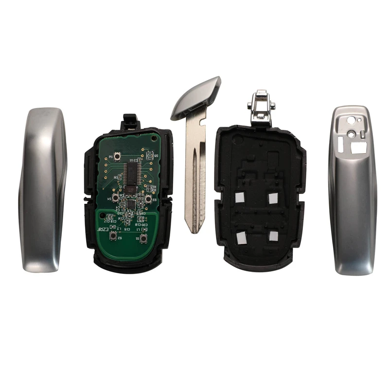 JINGYUQIN SMART REMOTE KEY FOB 4 BUTTON 433MHZ ID46 CHIP FOR MASERATI QUATTROPORTE PRESIDENT GHIBLI LEVANT 2012-2015 M3N-7393490
