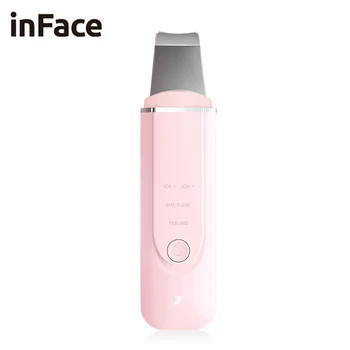 

InFace Ultrasonic Skin Scrubber Cleaner Ion Acne Blackhead Remover Peeling Shovel Cleaner Peeling Facial Massager