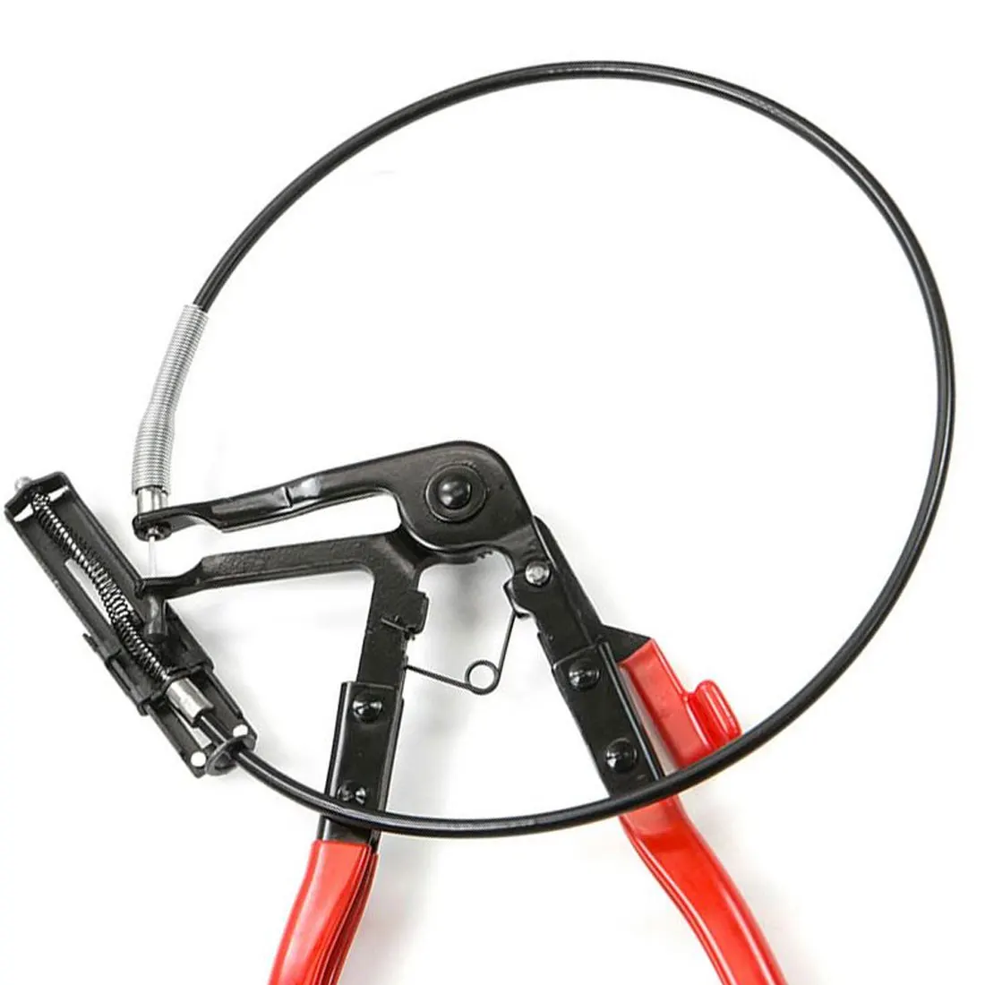 

Auto Water Pipe Clamp Pliers Belt Pliers Auto Repair Tools Automobile Pipe Bundle Pliers Bendable Throat Pipe Bundle Clamp