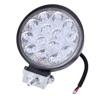 

42W car led work light engineering headlights modified off-road roof forklift lights bright portable lights