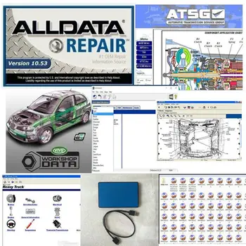 

2020 All data 10.53 Alldata mitchell on demand Software+mitchell on demand 2015+ElsaWin+Vivid workshop+atsg 24 in 1tb hdd usb3.0