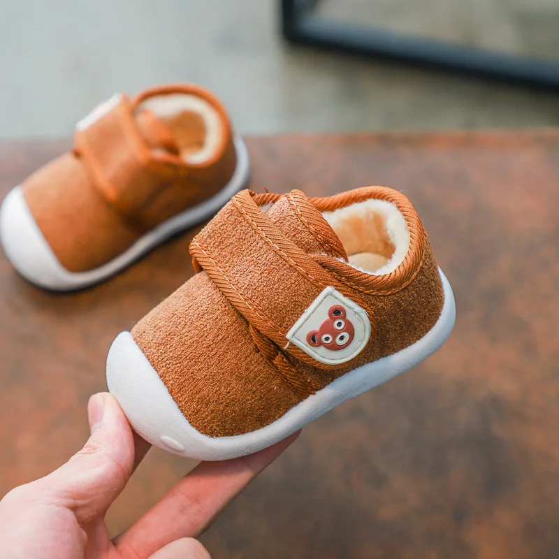 

Seckilling Solid Bottom Baby Solid Bottom Cotton-padded Shoes Rebate Does Not Change