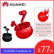 HUAWEI FreeBuds 4i TWS Bluetooth Kopfhörer 10 Stunden Wiedergabe Schnelle Lade Headset Aktive Geräuschunterdrückung Drahtlose Kopfhörer