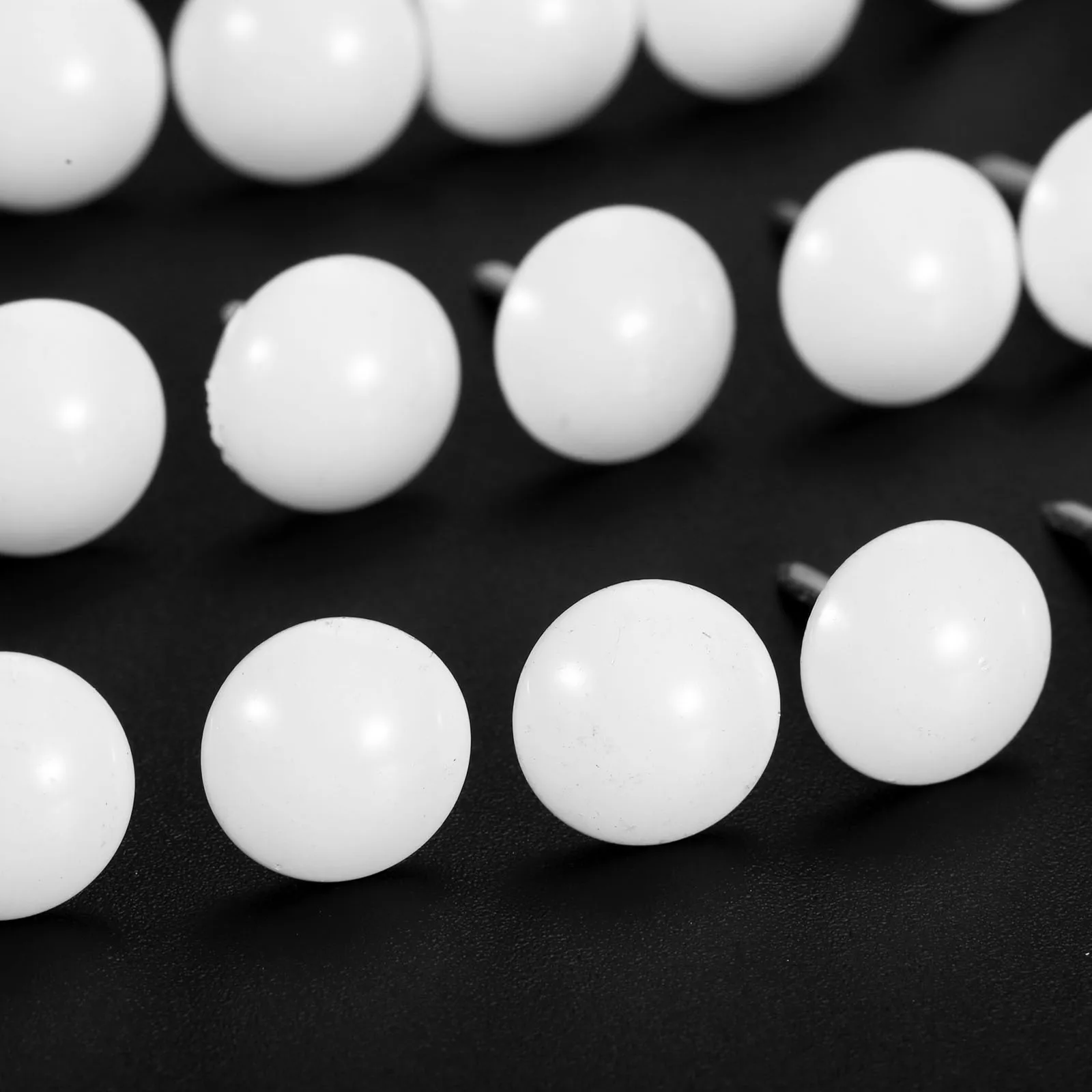 White Metal Upholstery Nail 50Pcs