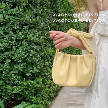 

Bags Women Handbags Shoulder Crossbody Bag Ladies Cloud Pattern Ruched Designer Soft New Fashion Cute Sweet