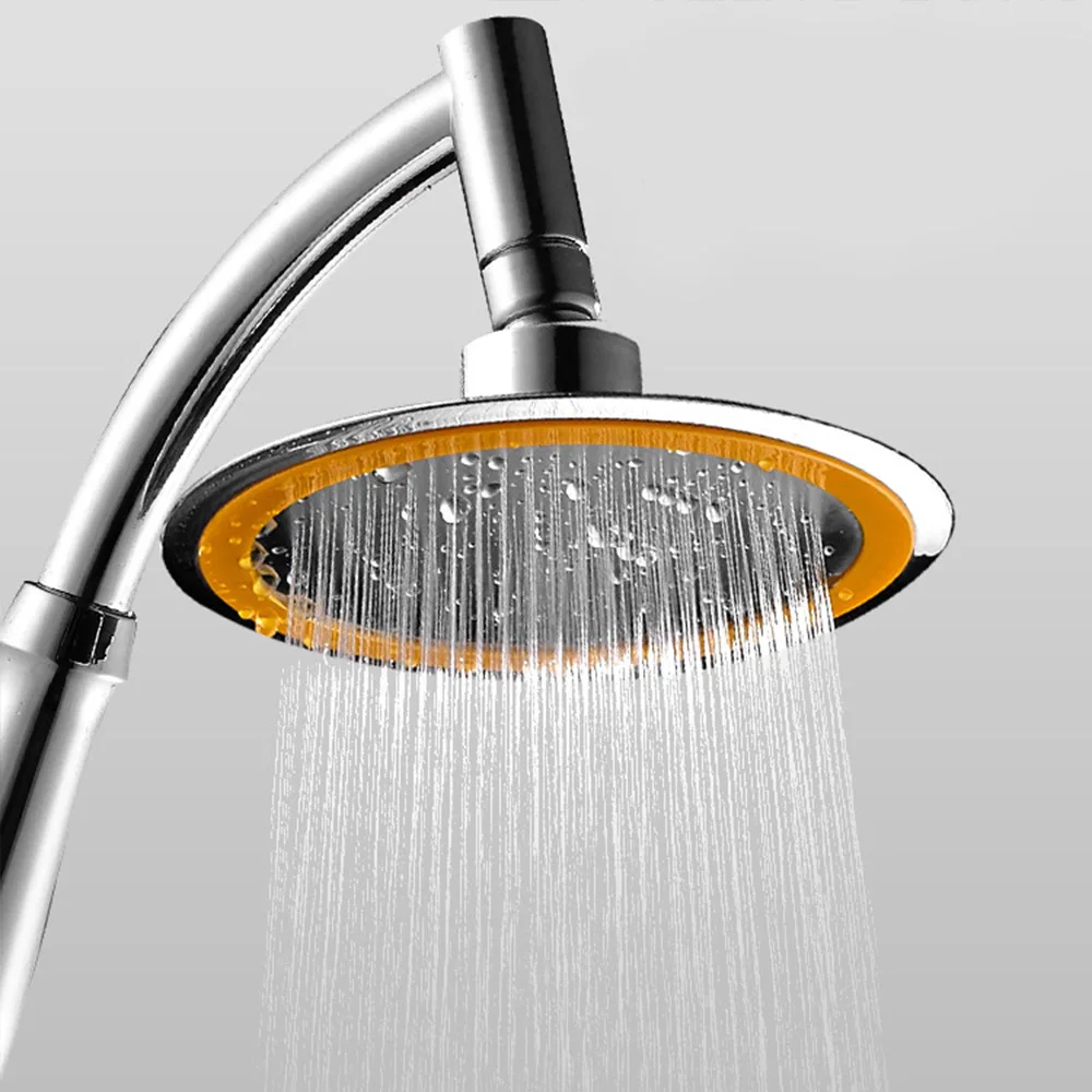 

New Adjustable 4in/6in Rain Shower Head 2 Modes Luxury Shower Head Water Saving Rain Shower Bathroom Rainfall Shower Home Tool