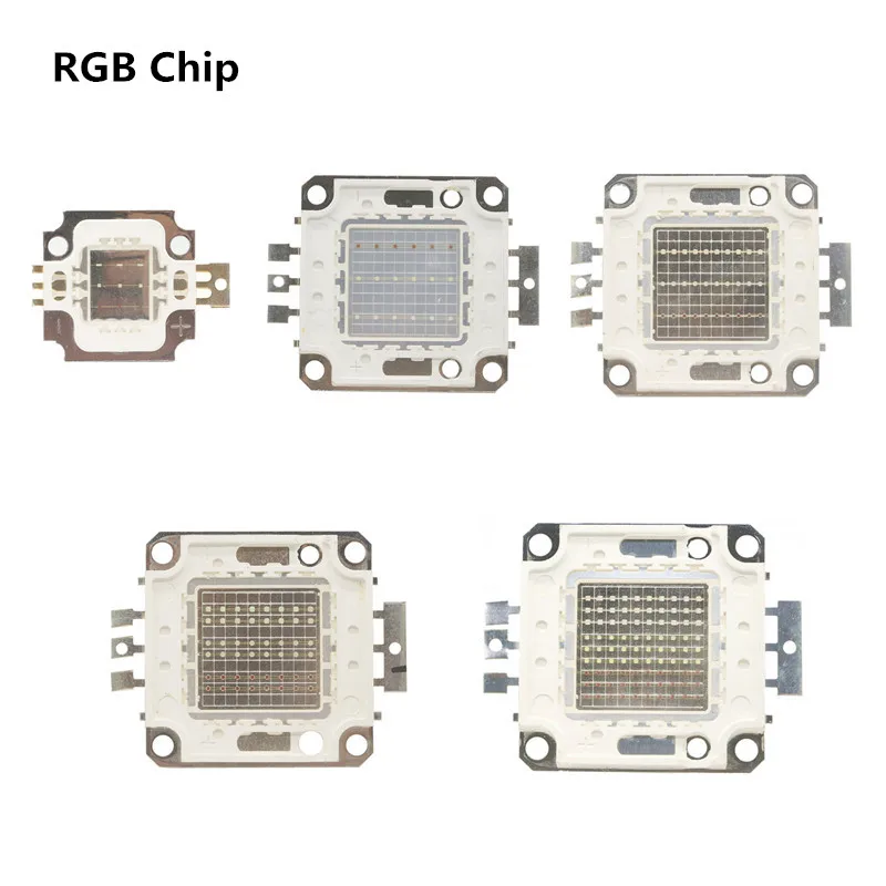 High Power LED Integrated Chip Light Source - Multi-Wattage SMD IC Flood Light Bulb