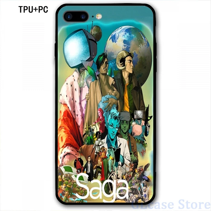 Сага персонажей комиксов geek Чехол для мобильного телефона iPhone 12 Pro 11 X XR XS Max 8 7 6 6s
