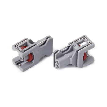 

5 Sets 2 Pin Waterproof Connector For Delphi 10811963 Fuel Diesel Injector Fuel Rail Plug L4MF