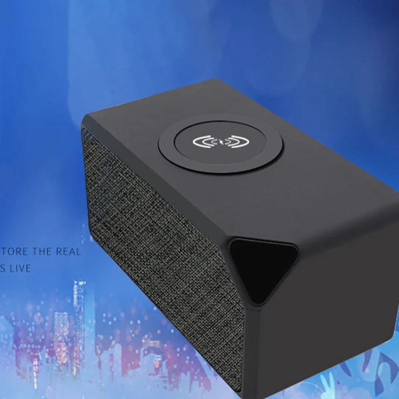B81 Wireless Charging Bluetooth Speaker High Quality Subwoofer Portable Phone Bluetooth Speaker B81 Wireless Charging Bluetooth Speaker High Quality Subwoofer Portable Phone Bluetooth Speaker