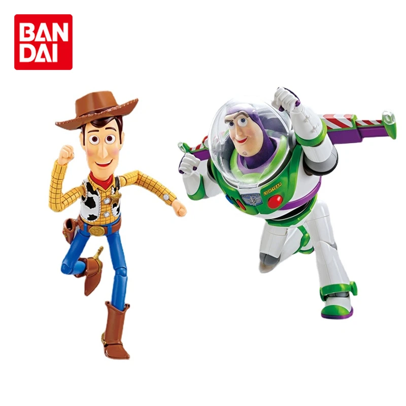 バンダイ本物のディズニートイストーリー4バズ ライトイヤーウッディ関節可動アニメアクションフィギュア組み立てモデルのおもちゃ子供のため Null Aliexpress