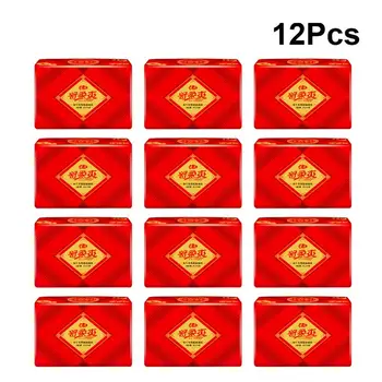 

12 Bag of Healthful Napkin Retentive 3-layer Tissue Dry Wet Facial Towel Natural Bamboo Pulp Face Cleaning Towel Soft