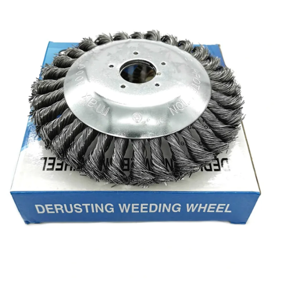 Indestructible Trimmer Garden Grass Trimmer Head Weed Brush Steel Wire