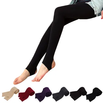 

Women's Winter Tights 2020 New Fashion Solid Color Black Pantyhose Casual Warm Outdoor Panty Lady Large Size Medias De Mujer