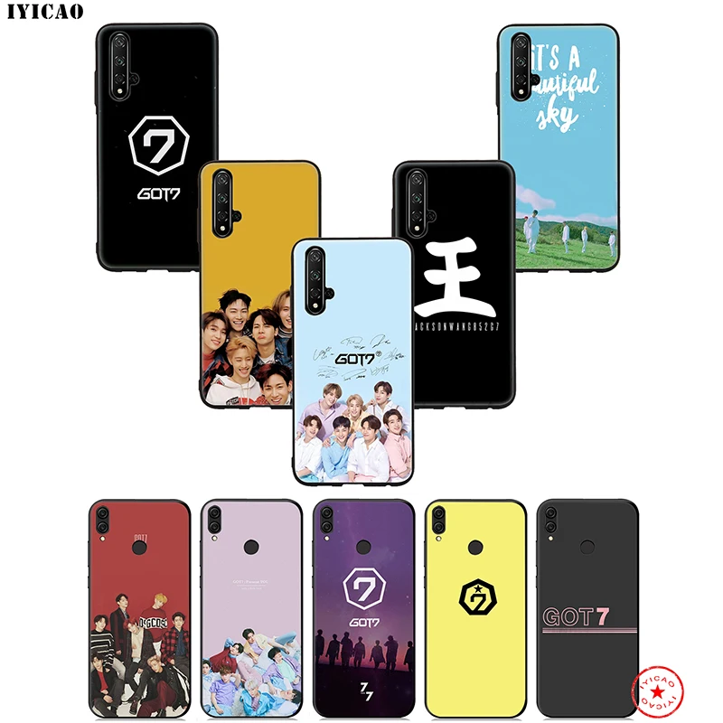 

Got7 Band K Pop Got 7 Soft Case for Huawei Honor 20 10 9X 9 8C 8X 8 7X 7C 7A 6A Nova 5i 4 3i 2 2i Lite Pro View 20 Note 10