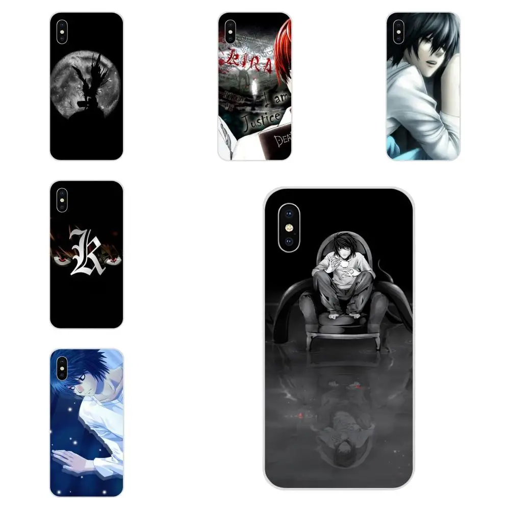 

TPU Case Protective For Huawei Nova 2 V20 Y3II Y5 Y5II Y6 Y6II Y7 Y9 G8 G9 GR3 GR5 GX8 Prime 2018 2019 Anime Death Note Black