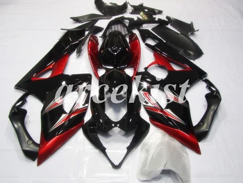 

Injection New ABS Motorcycle Full Fairings Kit Fit For SUZUKI GSX-R1000 K5 2005 2006 05 06 GSXR1000 body set Custom Red black