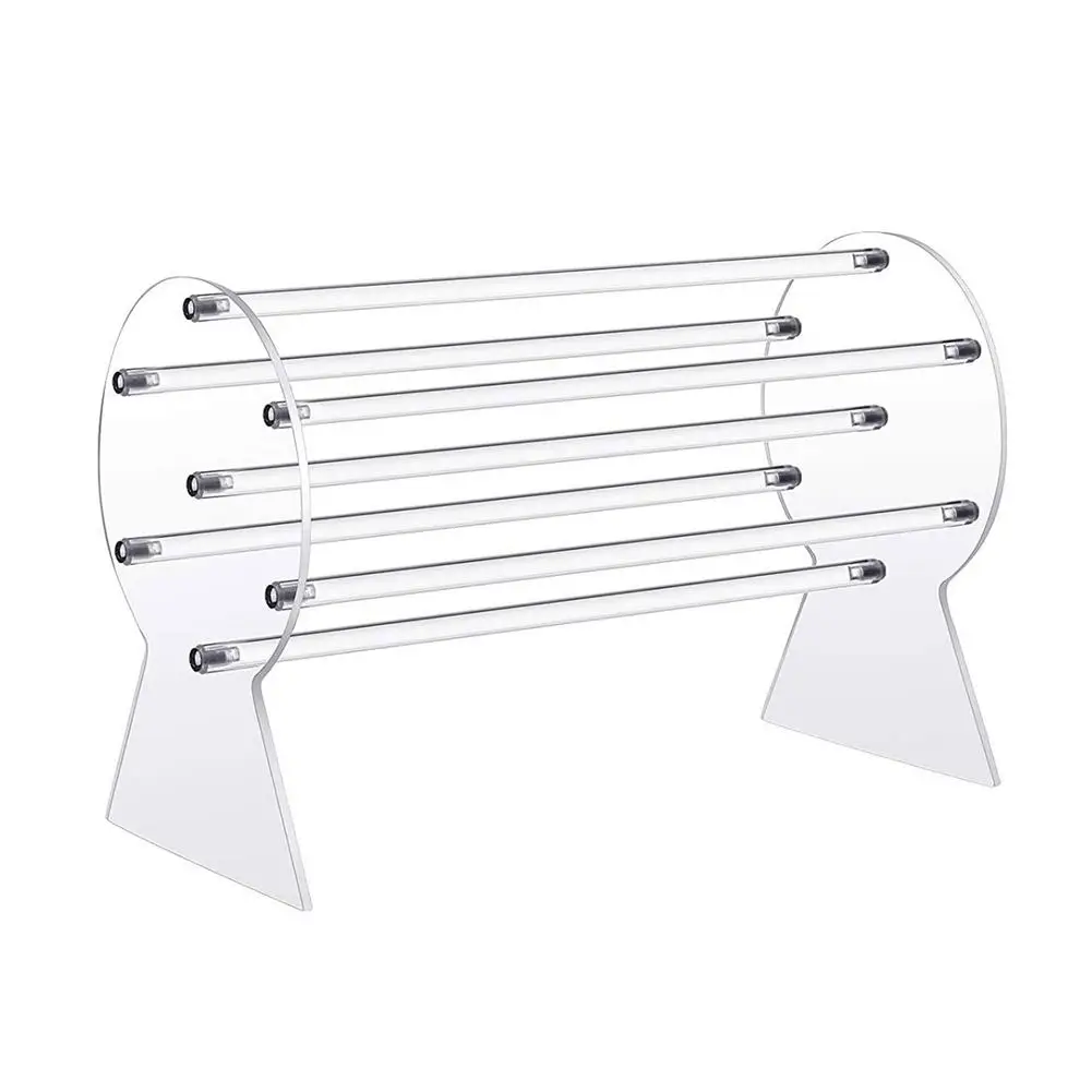 Clear Acrylic Headband Holder Hair Accessory Storage Stand Jewelry