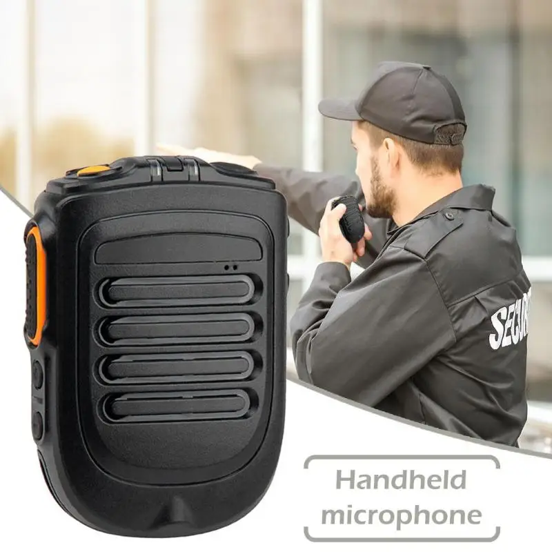 

UNIWA BM001 Walkie-talkie Wireless PTT Bluetooth Hand Speaker Microphone Using Ergonomic Design Durable for POC Walkie Talkie