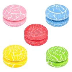 Recuerdo de fiesta creativo para niños, YoYo de madera tradicional, bola colorida, grieta impresa