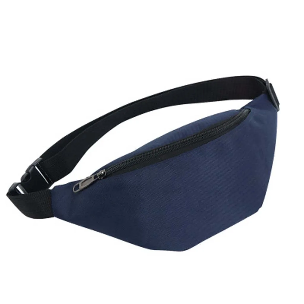 MAIOUMY поясная сумка однотонная оксфордская подходящее для детей обоих полов на застежке Новая мода Повседневное карман Спорт на открытом воздухе сумка мужская сумка