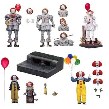 

7inch NECA Stephen King's It 2017 Ultimate Pennywise PVC Action Figure Collectible Model Toy Christmas Gift