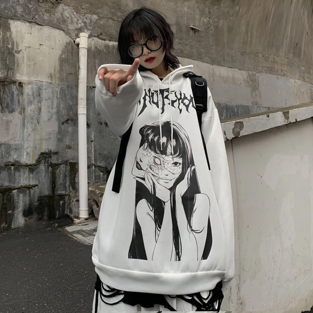 Sudadera Anime blanca