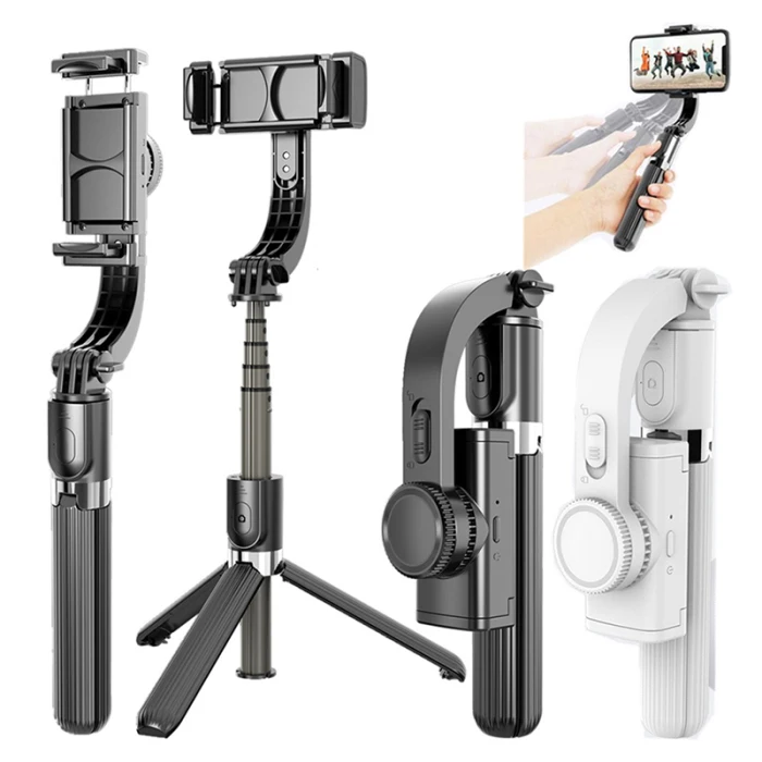 Selfie vara tripé extensível suporte sem fio