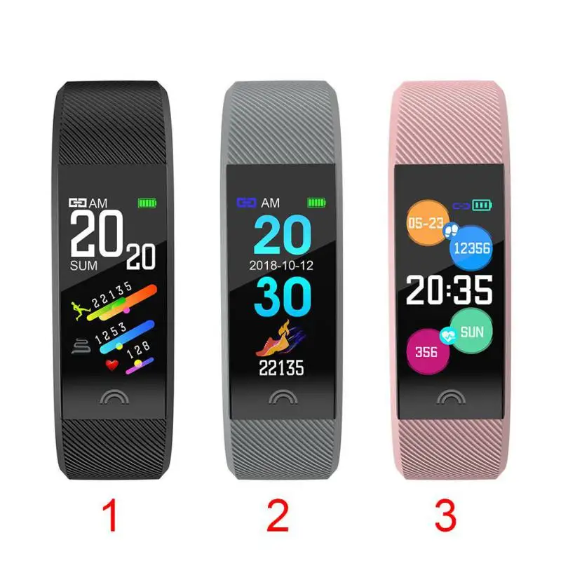 

Multi-Functional Fitness Tracker Bracelet for Women Men,Activity Heart Rate Blood Pressure Tracker Smartwatch for Andorid ios