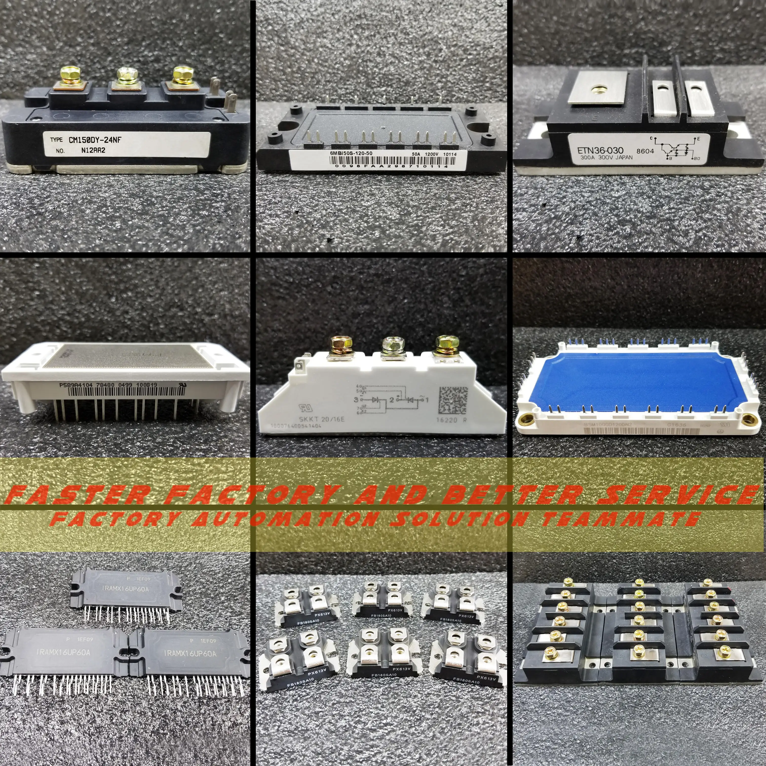IGBT в наличии Новые запчасти и аксессуары 6MBI225U-120A-05 | Обустройство дома
