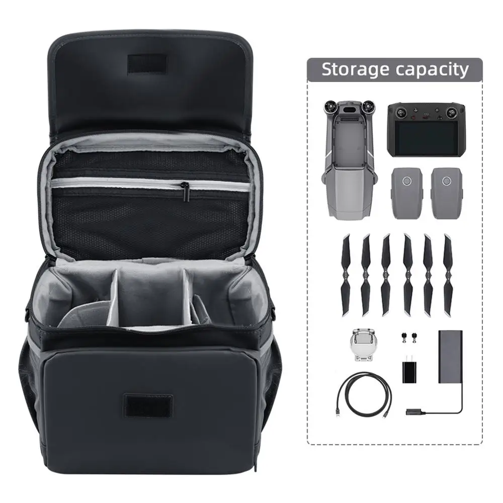 

Shoulder Bag Portable Storage Case Suitcase Diagonal Bag Suitable for Mavic 2 Pro Zoom Smart Controller Drone Accessories